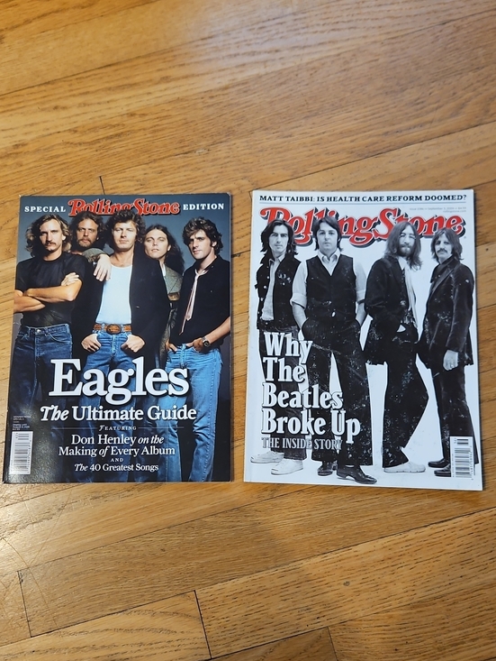 the Rolling Stones Other - the Rolling Stones Red Black White Magazine Covers